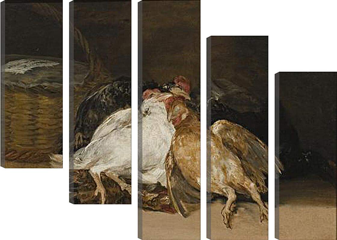 Модульная картина - Dead fowl. Франсиско Гойя