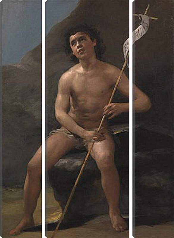 Модульная картина - Saint John the Baptist as a Child in the Desert. Франсиско Гойя