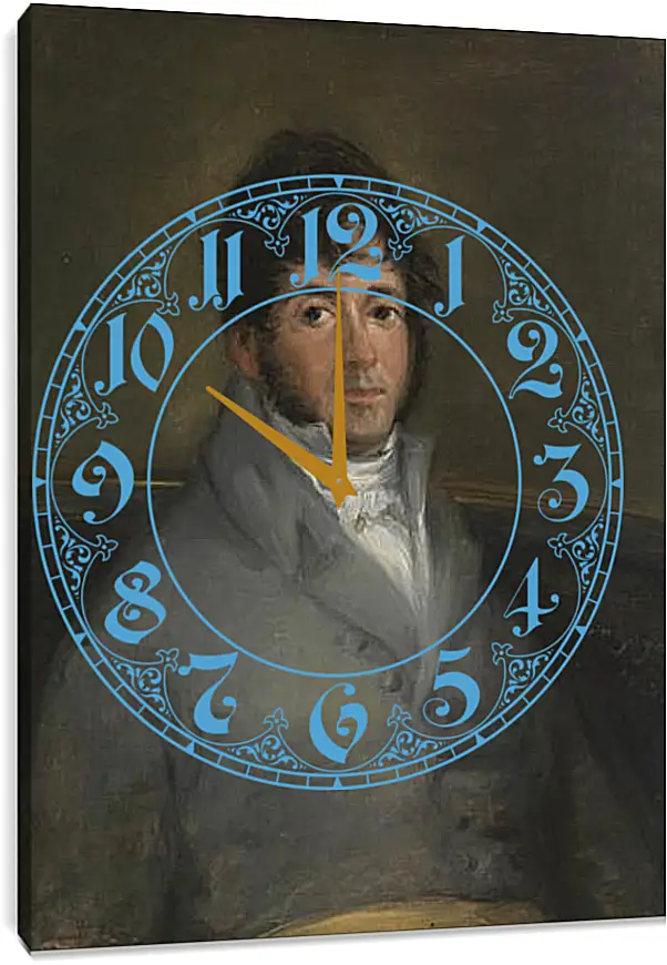 Часы картина - Isidoro Maiquez. Франсиско Гойя