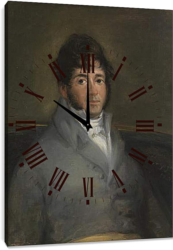 Часы картина - Isidoro Maiquez. Франсиско Гойя