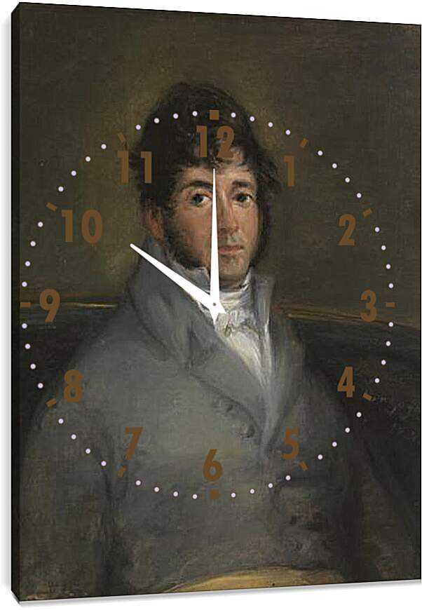 Часы картина - Isidoro Maiquez. Франсиско Гойя