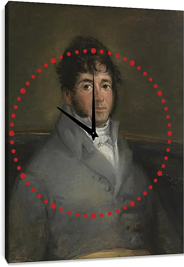 Часы картина - Isidoro Maiquez. Франсиско Гойя