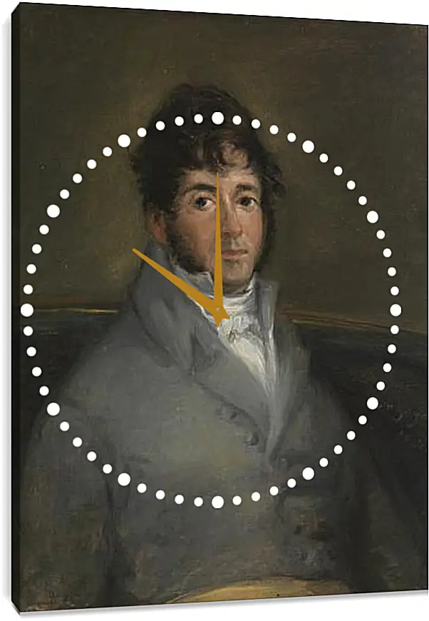 Часы картина - Isidoro Maiquez. Франсиско Гойя