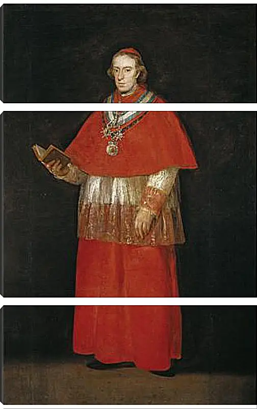 Модульная картина - Cardinal Luis Maria de Bourbon e Vallabriga. Франсиско Гойя