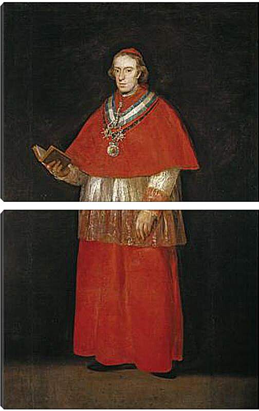 Модульная картина - Cardinal Luis Maria de Bourbon e Vallabriga. Франсиско Гойя