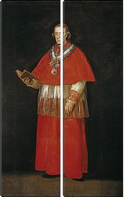 Модульная картина - Cardinal Luis Maria de Bourbon e Vallabriga. Франсиско Гойя