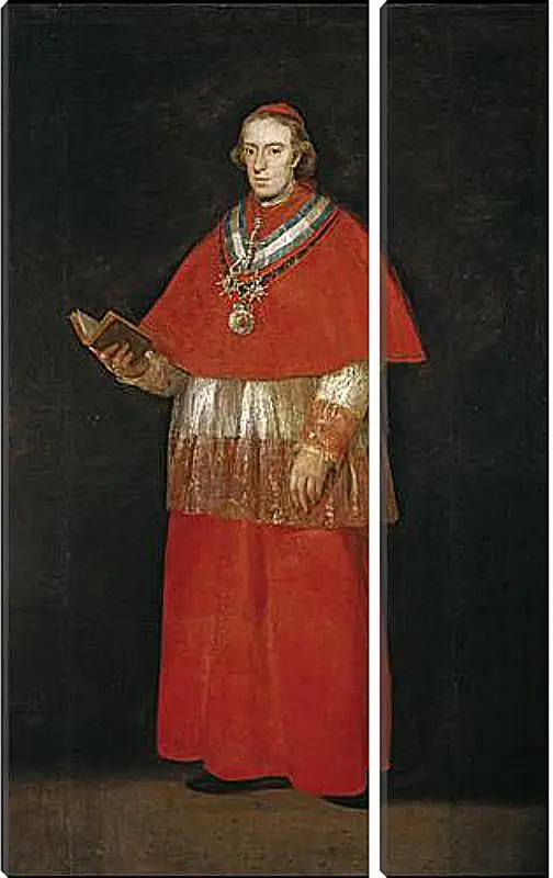 Модульная картина - Cardinal Luis Maria de Bourbon e Vallabriga. Франсиско Гойя