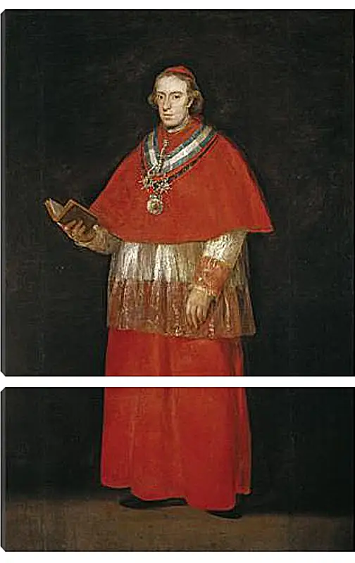 Модульная картина - Cardinal Luis Maria de Bourbon e Vallabriga. Франсиско Гойя