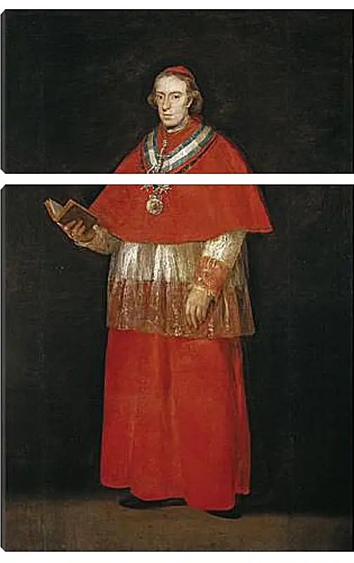 Модульная картина - Cardinal Luis Maria de Bourbon e Vallabriga. Франсиско Гойя