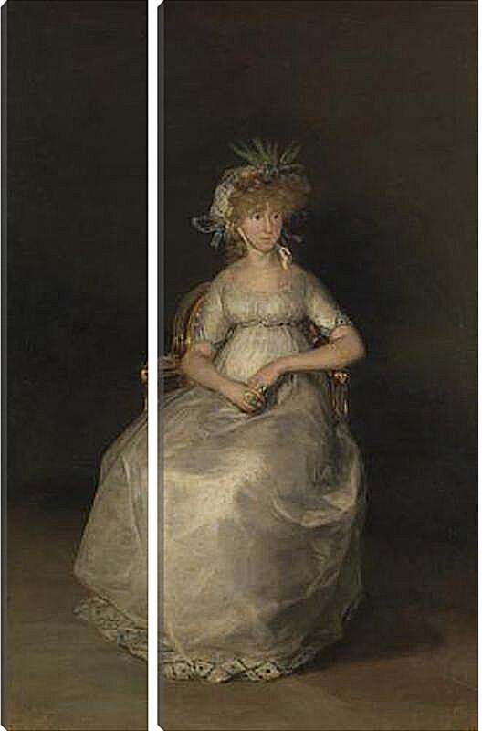 Модульная картина - The Countess of Chinchon. Франсиско Гойя