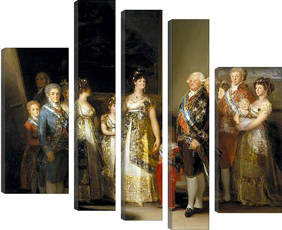 Модульная картина - The Family of Carlos IV. Франсиско Гойя