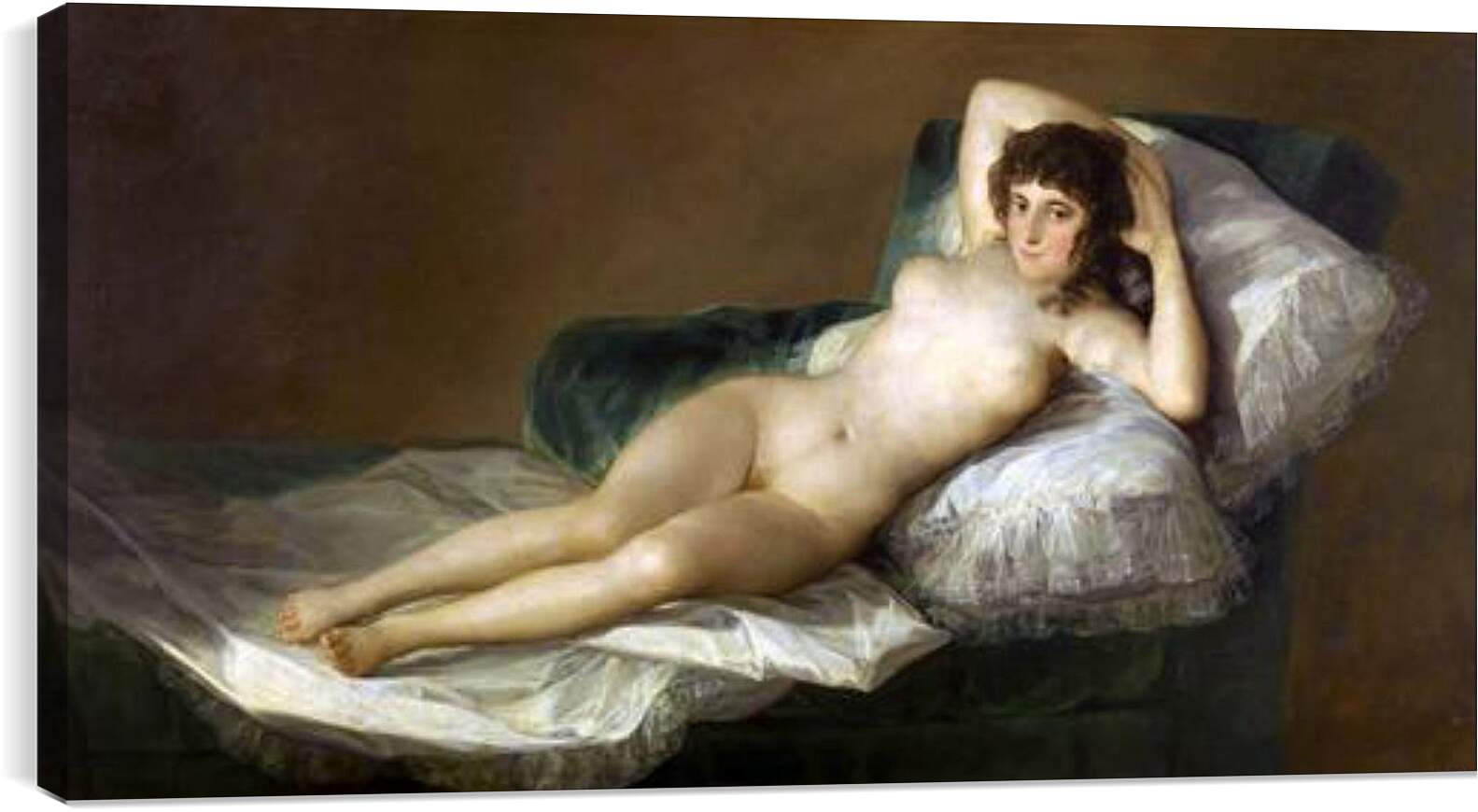 Постер и плакат - The Nude Maja. Франсиско Гойя
