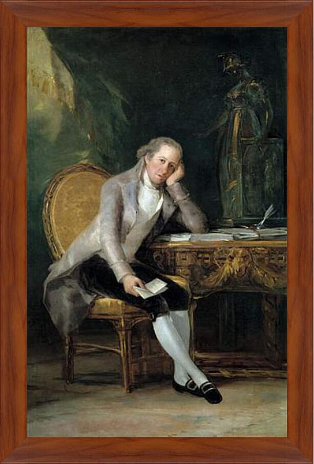 Картина в раме - Gaspar Melchor de Jovellanos. Франсиско Гойя
