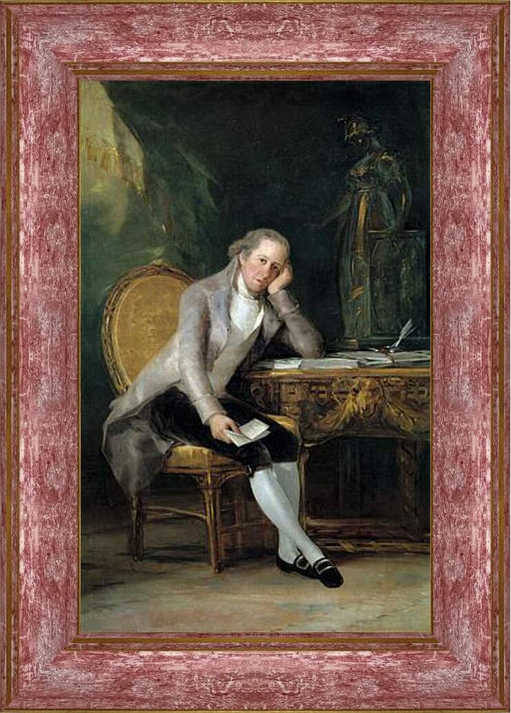 Картина в раме - Gaspar Melchor de Jovellanos. Франсиско Гойя
