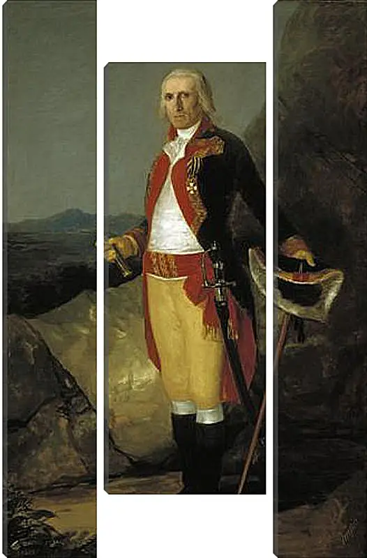 Модульная картина - General Jose de Jovellanos. Франсиско Гойя