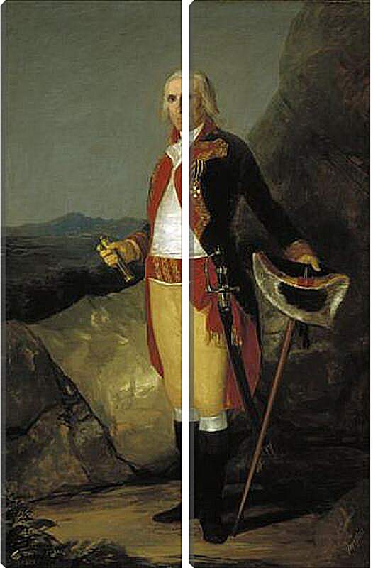 Модульная картина - General Jose de Jovellanos. Франсиско Гойя