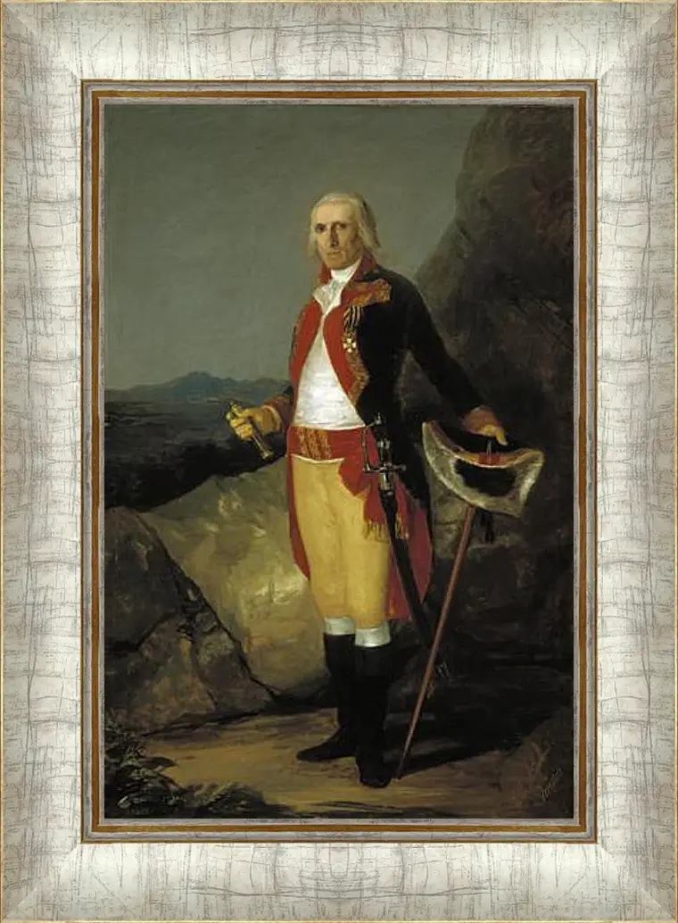 Картина в раме - General Jose de Jovellanos. Франсиско Гойя