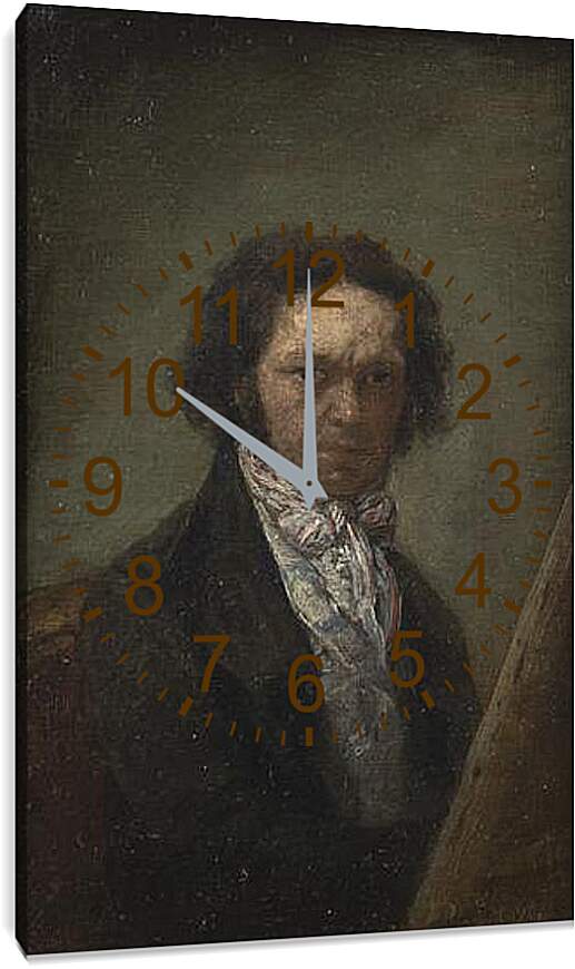 Часы картина - Self-Portrait. Франсиско Гойя