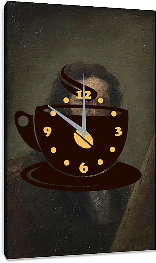 Часы картина - Self-Portrait. Франсиско Гойя