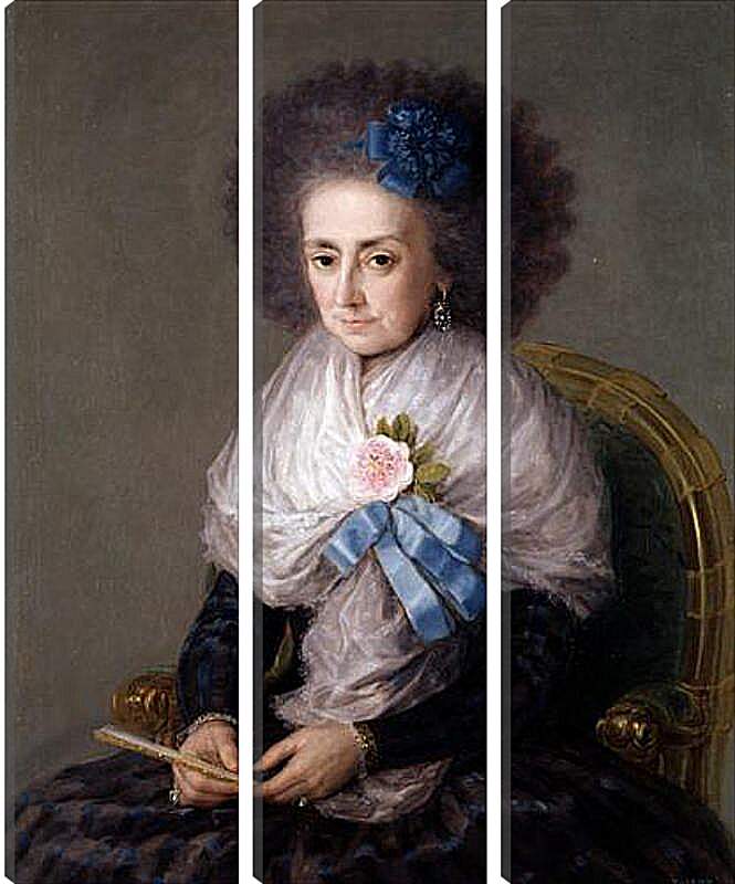 Модульная картина - Maria Antonia Gonzaga. Франсиско Гойя
