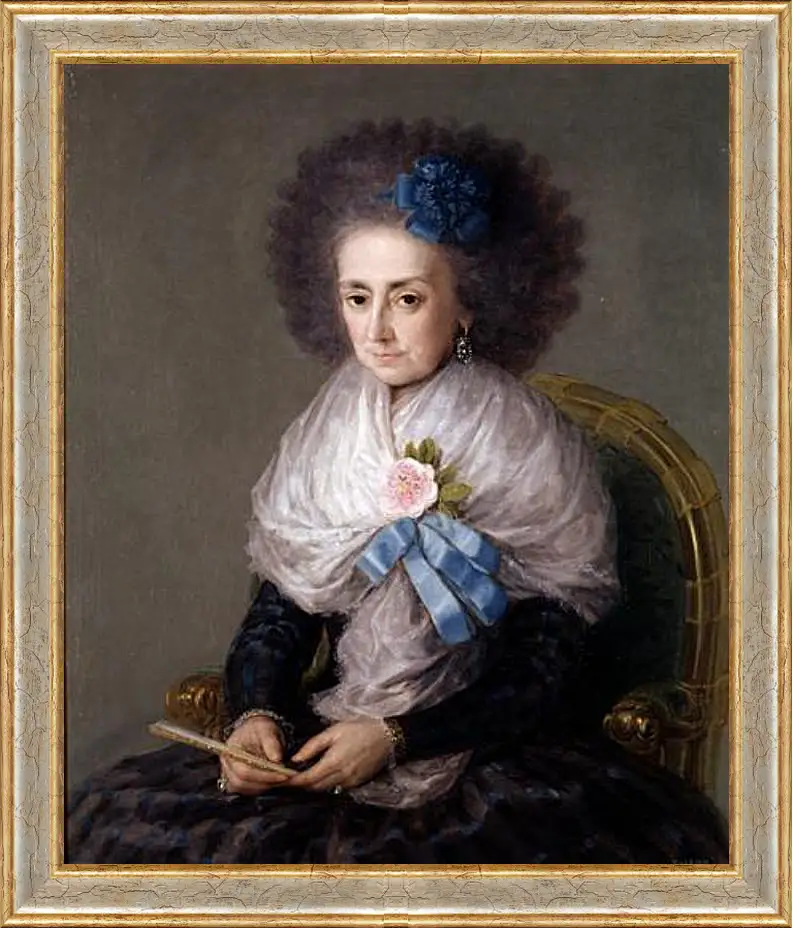 Картина в раме - Maria Antonia Gonzaga. Франсиско Гойя