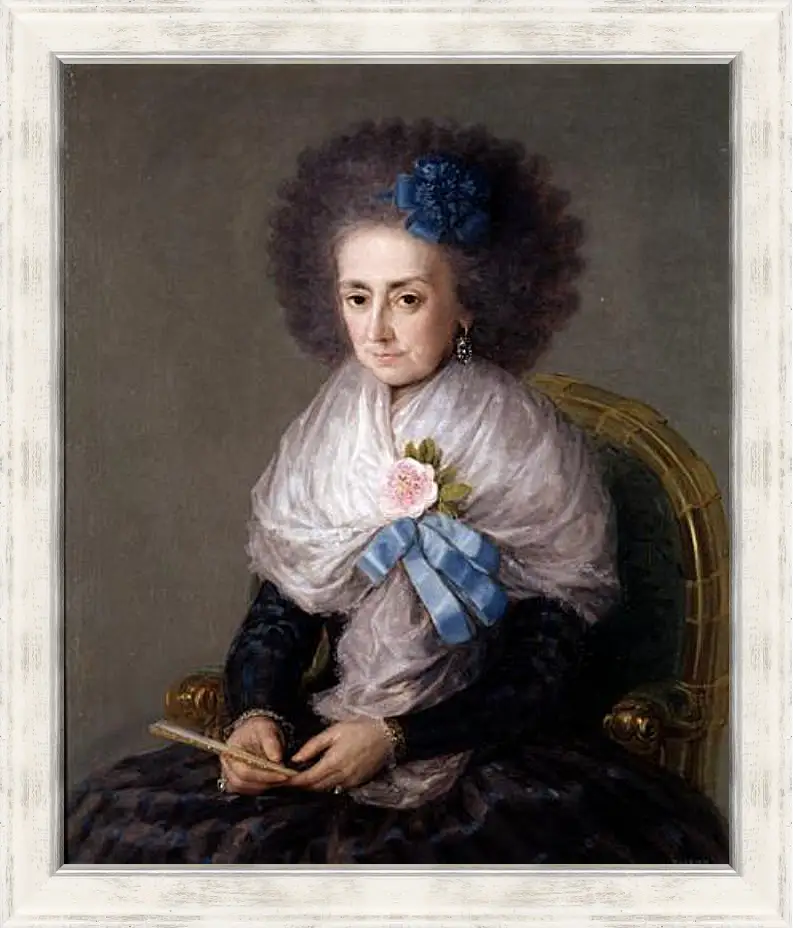 Картина в раме - Maria Antonia Gonzaga. Франсиско Гойя