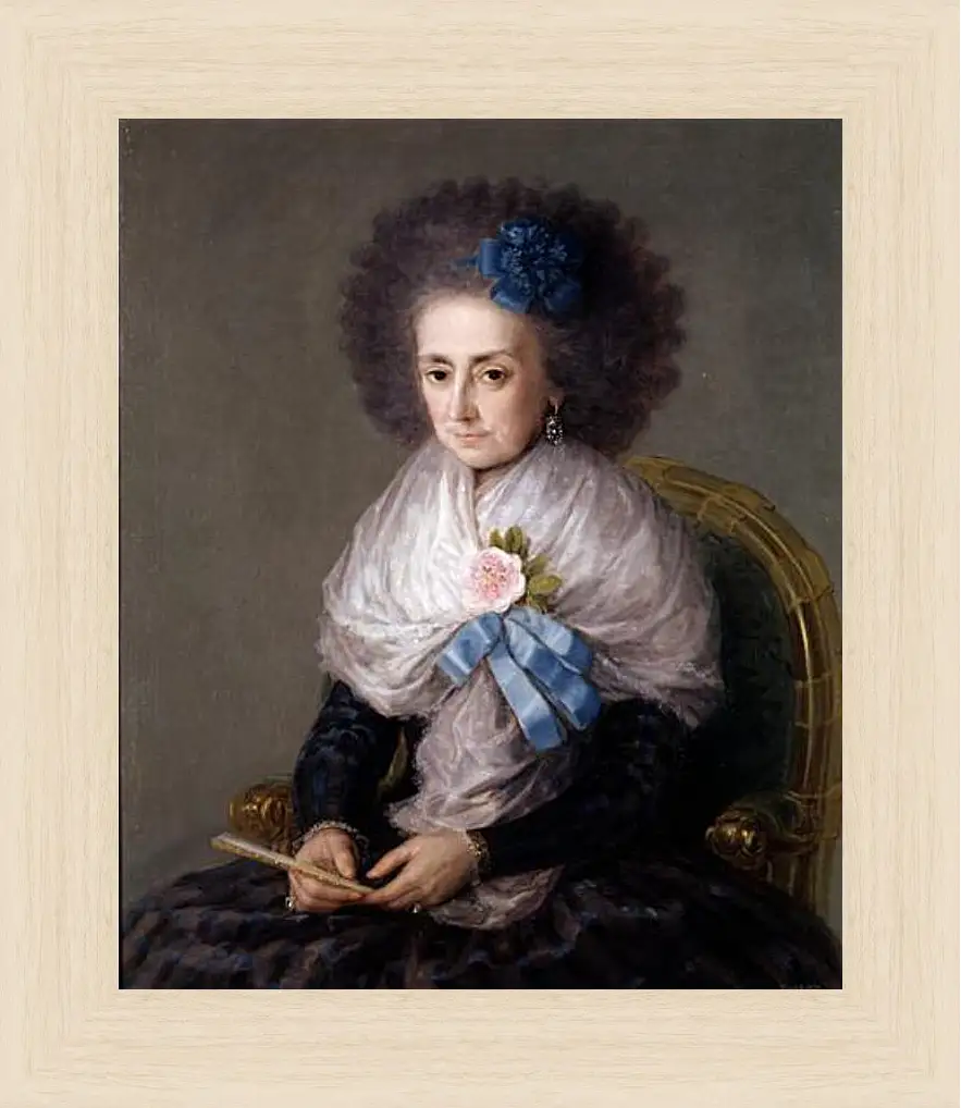 Картина в раме - Maria Antonia Gonzaga. Франсиско Гойя