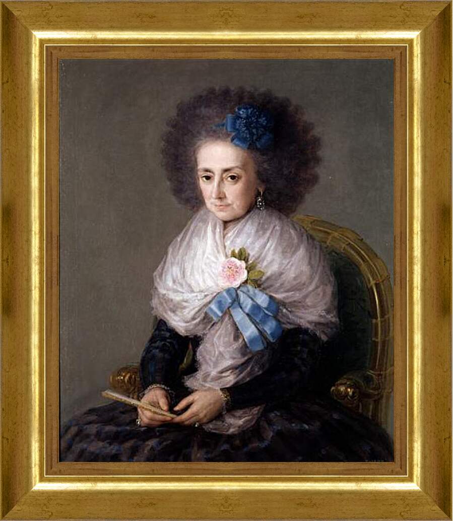 Картина в раме - Maria Antonia Gonzaga. Франсиско Гойя