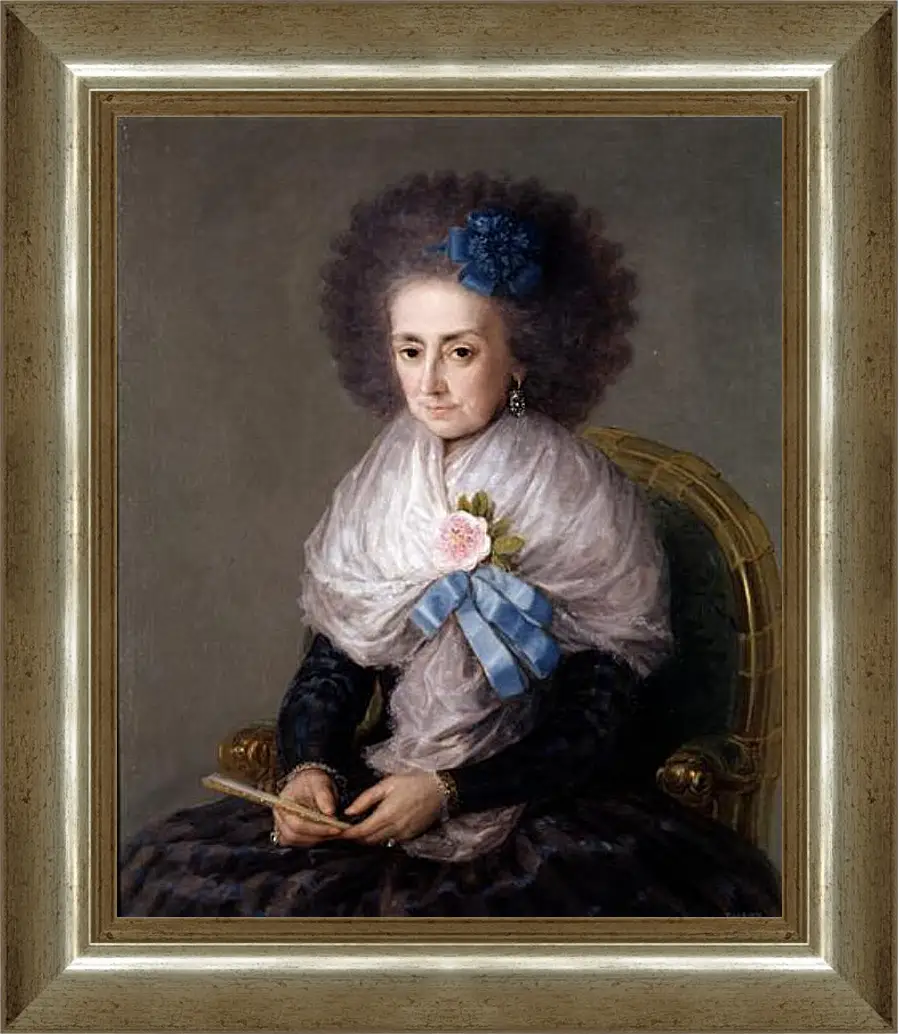 Картина в раме - Maria Antonia Gonzaga. Франсиско Гойя