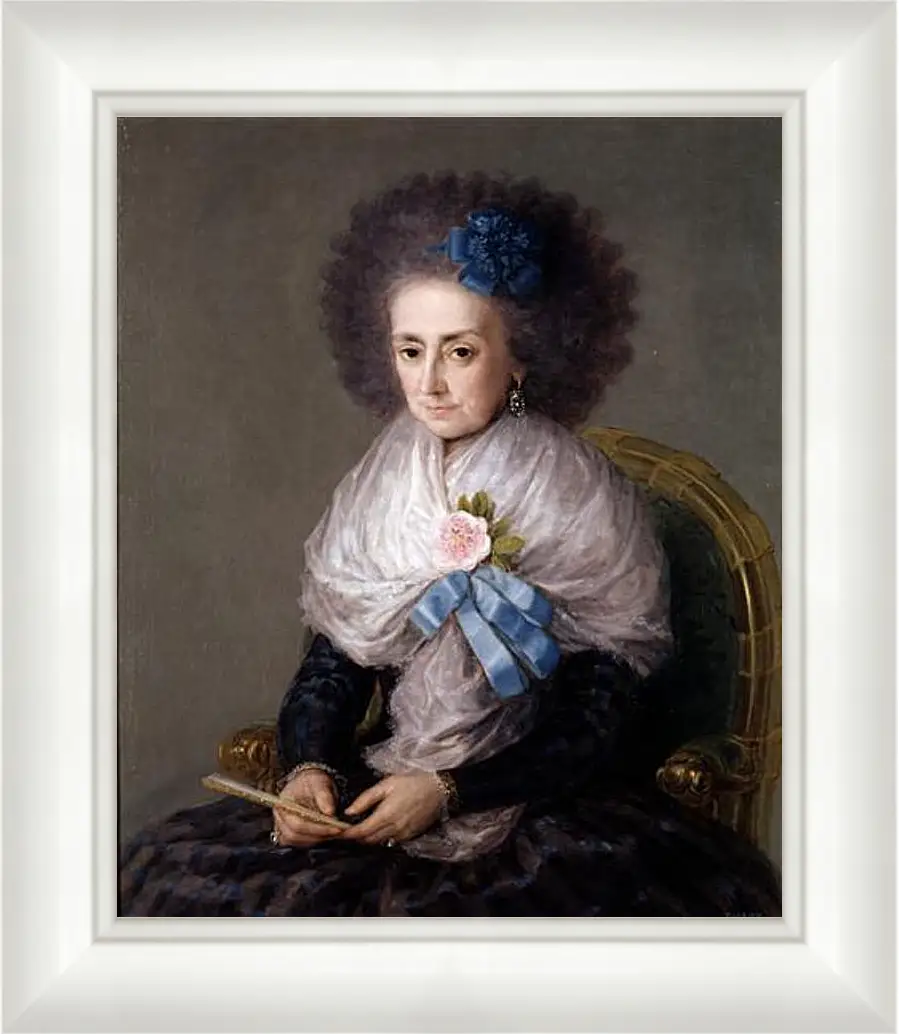 Картина в раме - Maria Antonia Gonzaga. Франсиско Гойя