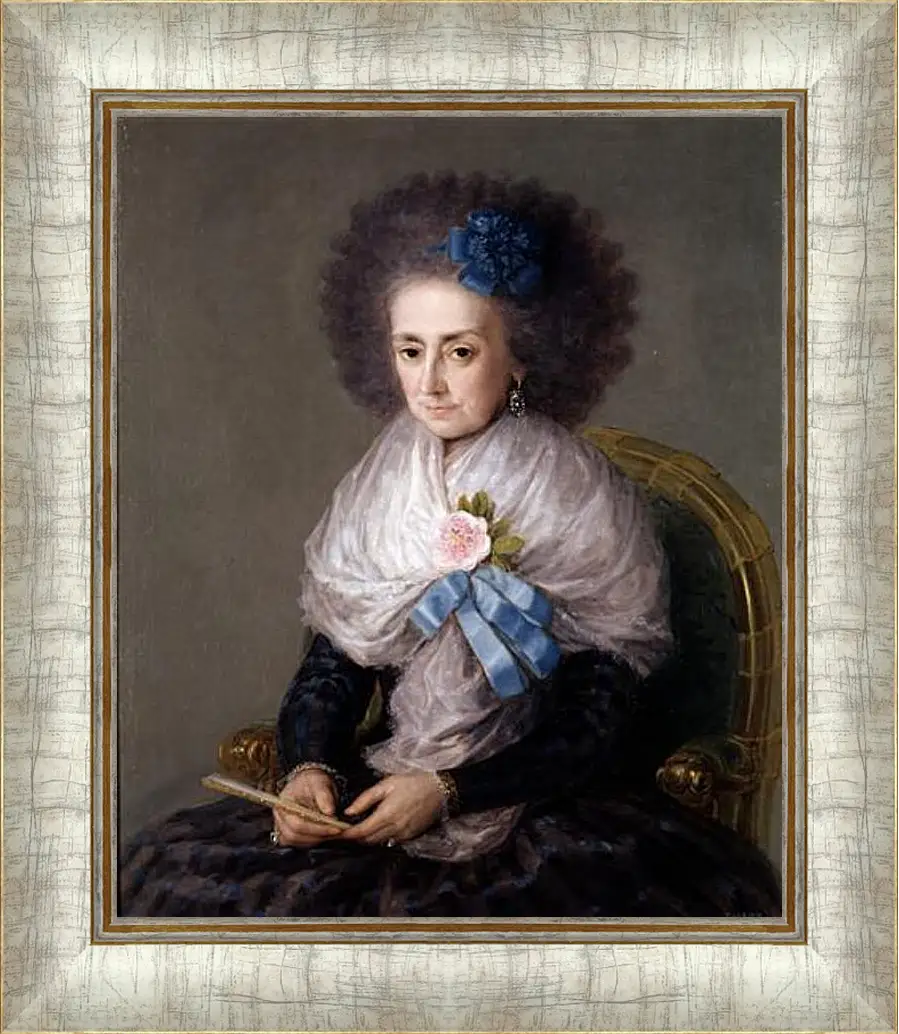 Картина в раме - Maria Antonia Gonzaga. Франсиско Гойя