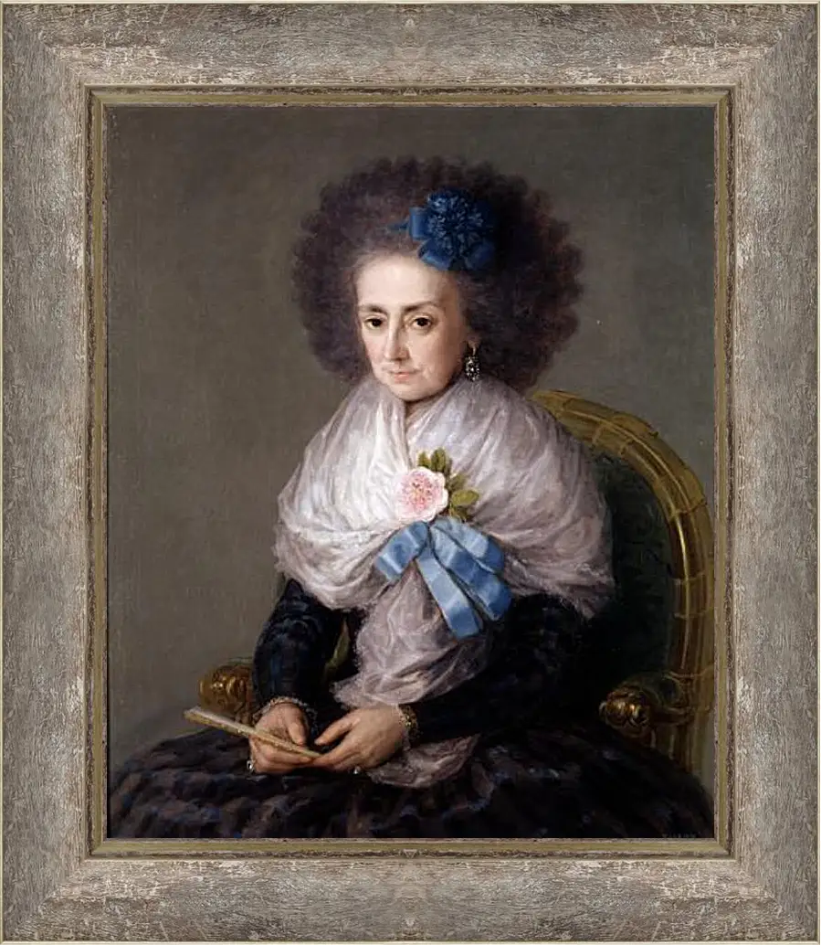 Картина в раме - Maria Antonia Gonzaga. Франсиско Гойя