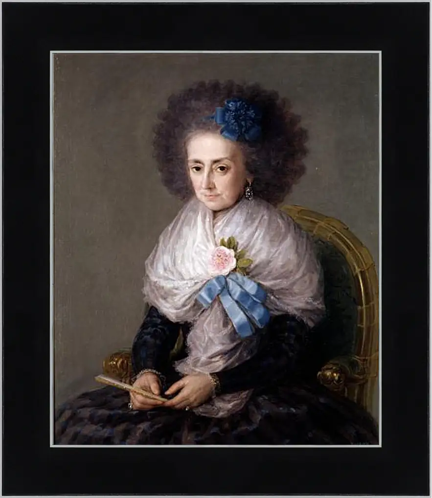 Картина в раме - Maria Antonia Gonzaga. Франсиско Гойя