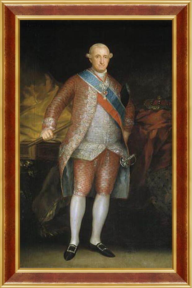 Картина в раме - Carlos IV. Франсиско Гойя