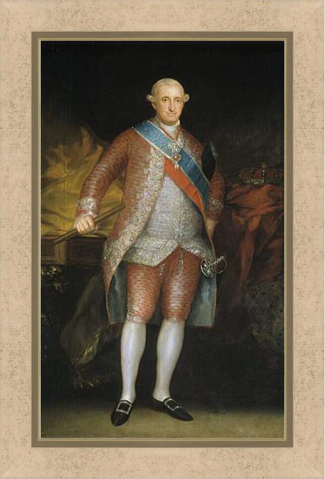 Картина в раме - Carlos IV. Франсиско Гойя