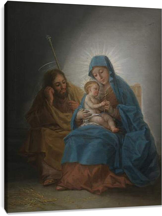 Постер и плакат - The Holy Family. Франсиско Гойя