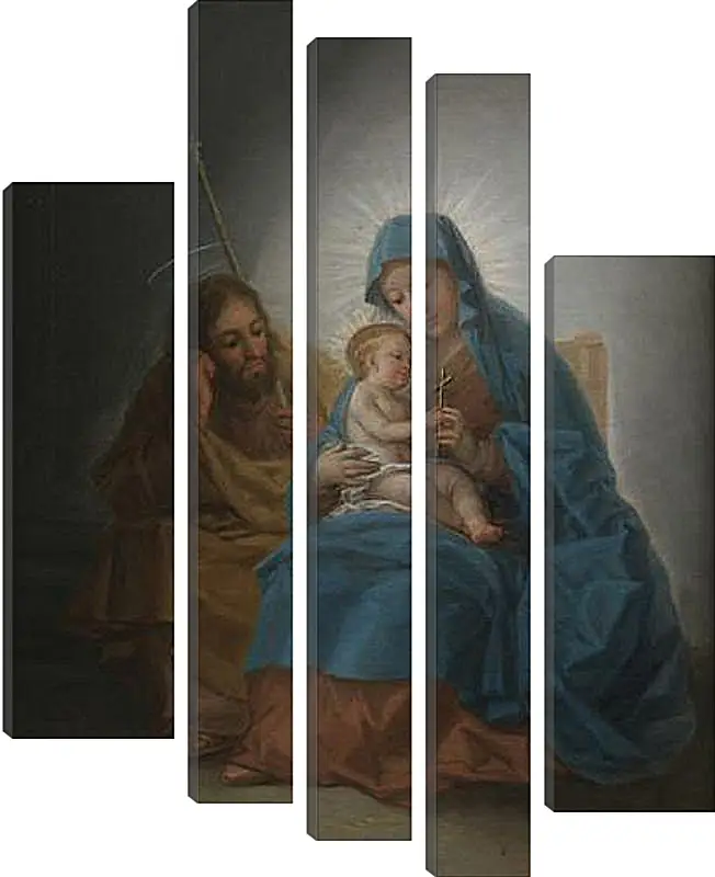 Модульная картина - The Holy Family. Франсиско Гойя