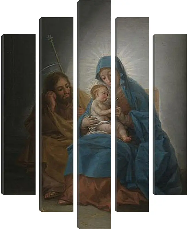 Модульная картина - The Holy Family. Франсиско Гойя