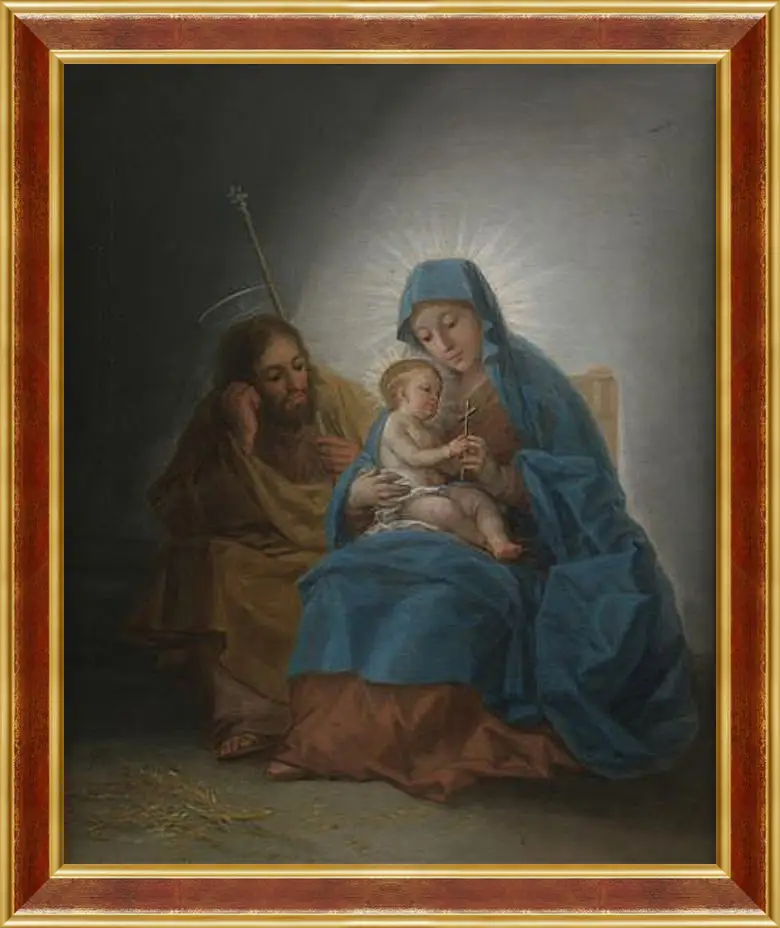 Картина в раме - The Holy Family. Франсиско Гойя