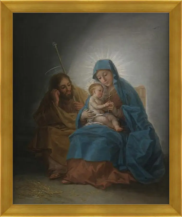 Картина в раме - The Holy Family. Франсиско Гойя