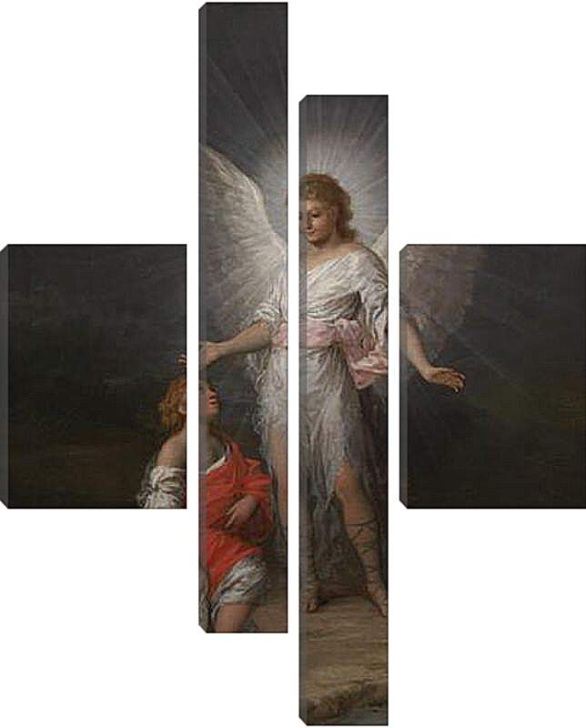 Модульная картина - Tobias and the Angel. Франсиско Гойя