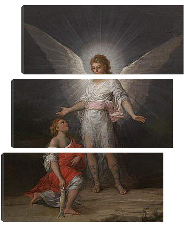 Модульная картина - Tobias and the Angel. Франсиско Гойя
