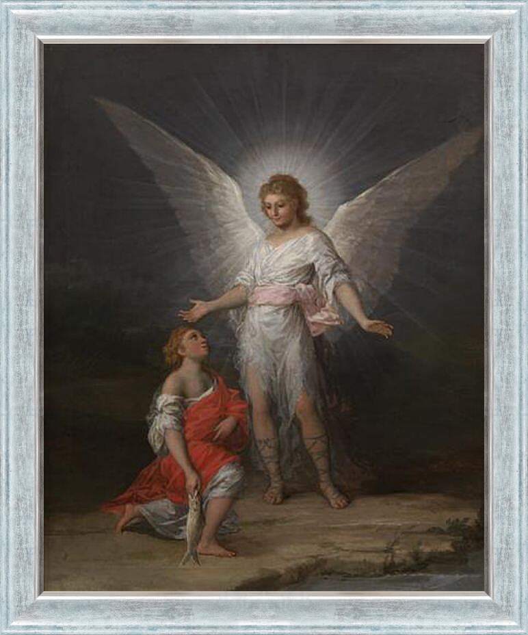 Картина в раме - Tobias and the Angel. Франсиско Гойя