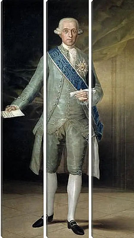 Модульная картина - Jose Monino Count of Floridablanca. Франсиско Гойя