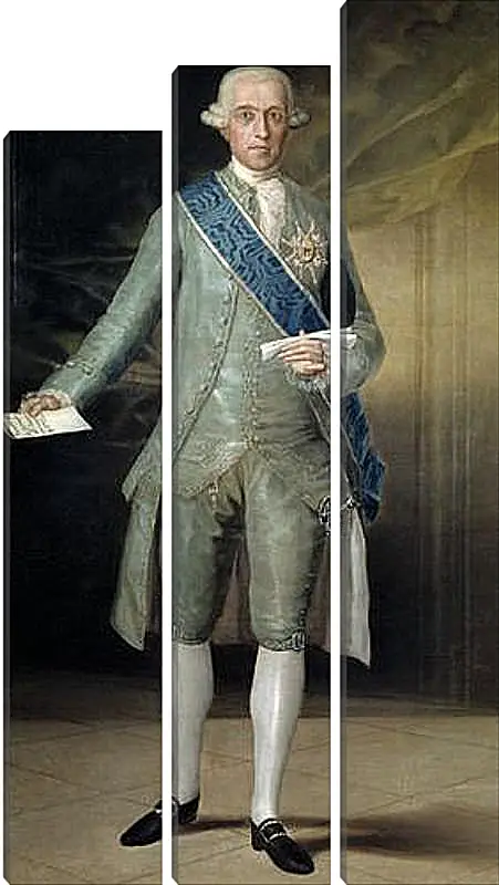 Модульная картина - Jose Monino Count of Floridablanca. Франсиско Гойя