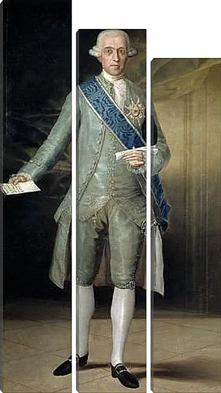 Модульная картина - Jose Monino Count of Floridablanca. Франсиско Гойя