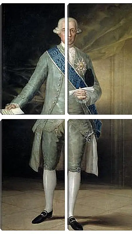 Модульная картина - Jose Monino Count of Floridablanca. Франсиско Гойя