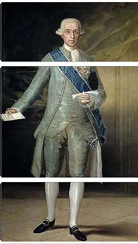 Модульная картина - Jose Monino Count of Floridablanca. Франсиско Гойя