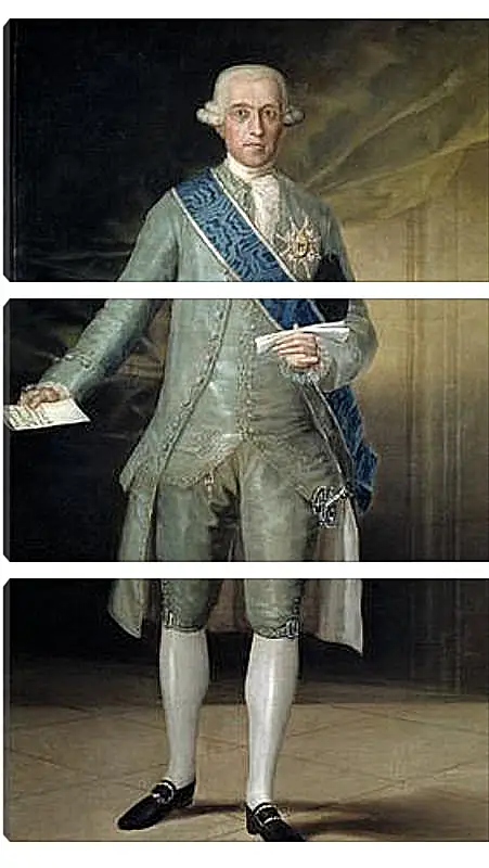 Модульная картина - Jose Monino Count of Floridablanca. Франсиско Гойя