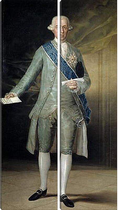 Модульная картина - Jose Monino Count of Floridablanca. Франсиско Гойя